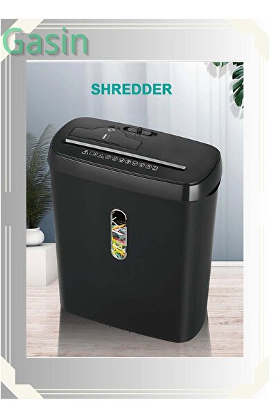 Gasin Paper Shredder-Powerfull, 8-Sheet Strip Cut With 3.17-Gallon Basket, P-...