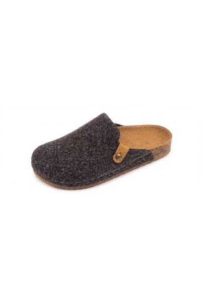 Look Life Orthopedic Felt House Slippers – Brown – Comfortable for Daily Use