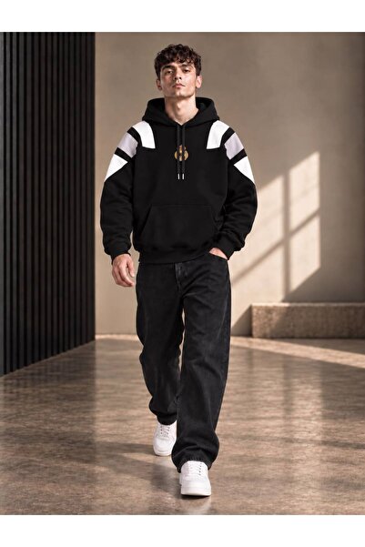 KUN SPORTSWEAR Φούτερ υψηλής ποιότητας ρετρό νοσταλγίας oversize unisex