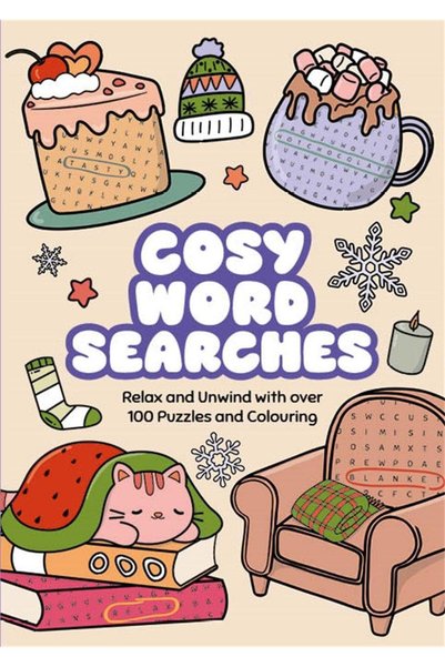 Michael O'Mara Books Cosy Word Searches: Relax and Unwind with over 100 Puzzl...