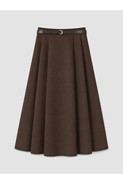 LC Waikiki I Waist Belted Flared Skirt from Freezen Store