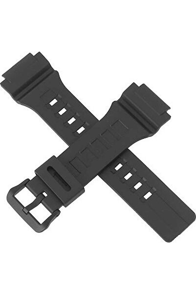 Casio Γνήσιο Λουράκι Καουτσούκ Μαύρο 20mm MCW-200H