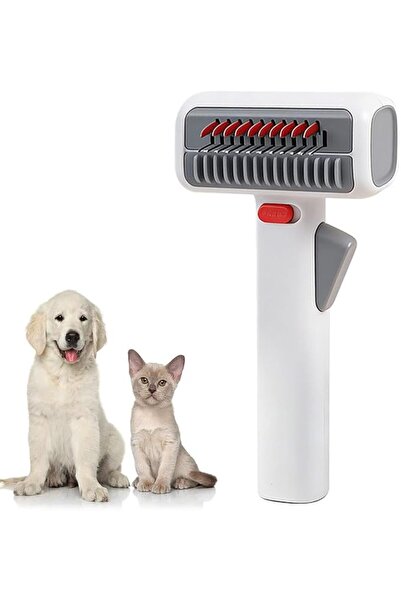 YUNSYE Brush for Shedding,Pet Grooming Rake,Flea Comb for Dogs, Cats and Hors...