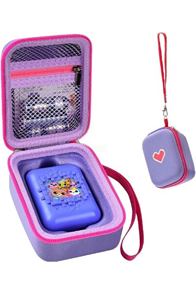 X SPRING Hard Travel Case, Portable 3D Protective Case for Digital Pet Toys, ...