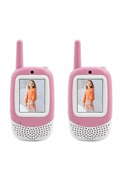 Free2Play Set of 2 Video Walkie-Talkies, Free2Play, Pink, With camera and 2' ...