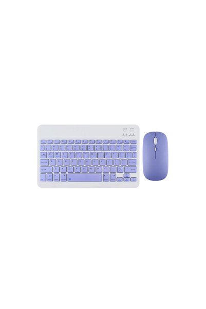 FMA KYB71 Kablosuz Türkçe Q Klavye Mouse Set - Lila