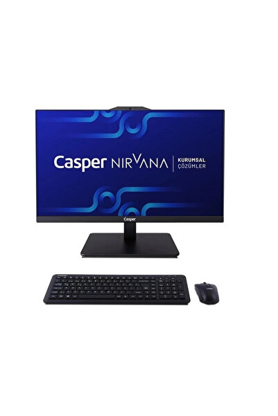 Nirvana A90.1362-BE00X-V-S Siyah i7 13620H 16GB RAM 480GB 23.8" FreeDOS Pivot All In One