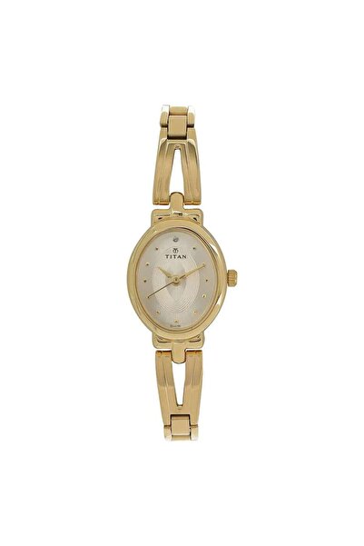 Titan Champagne Dial Analog Watch for Women