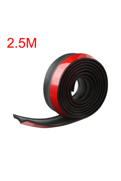 Choice 2.5M Universal Front Bumper Spoiler Lips Car Bumper Lip Protection Sti...