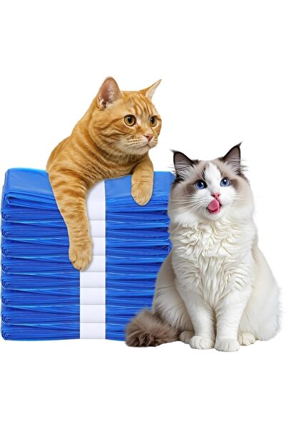 ALMEKAQUZ 8 Pcs Cat Litter Refill Bags Compatible with Genie Disposal Pail
