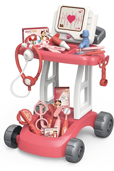A Childhood Dream Doctor Play Set for Kids, Pink
