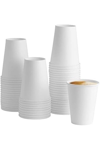 Generic white paper cup,Hot coffee cup, 50 pack -12oz best quality disposable...