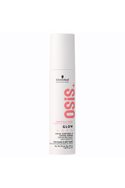 Schwarzkopf Osis+ Glow Λειαντικός Ορός για Όλους τους Τύπους Μαλλιών 50ml