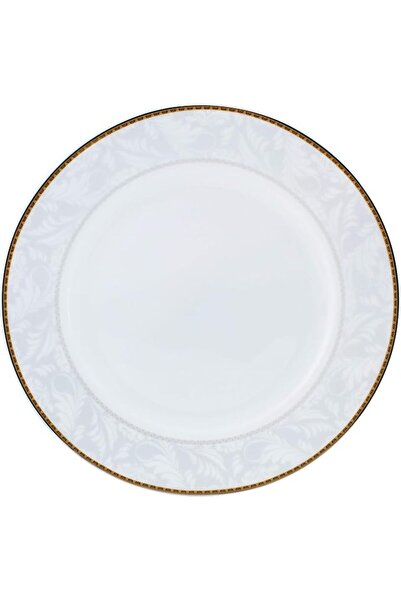 GENERAL Porcelain Flat Plate and Dishes, White Color, Quantity:1, from Shalo