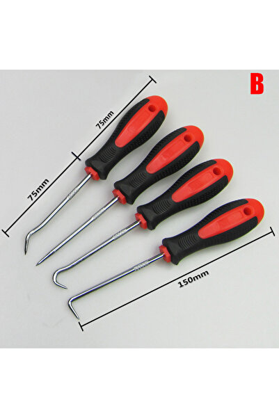 Choice B 4Pcs/Set Car Long Pick and Hook Gasket Puller Repair Tools Tools Rem...