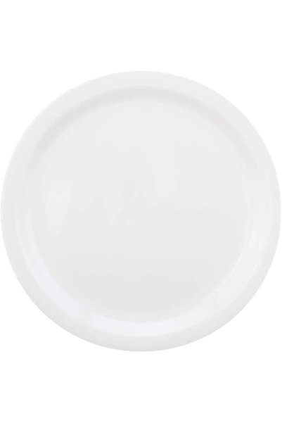 SHALLOW Round Serving Platter -Small (19Cm), White - (Mcp-5003-Wh)