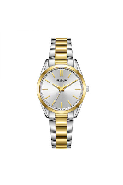 Lee Cooper Γυναικείο Ρολόι LC08356.230 Κουάρτζ με Δίχρωμο Μπρασελέ -