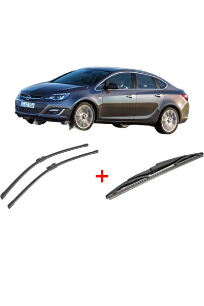 Bosch Комплект от 3 чистачки OPEL ASTRA J Седан 2012 - 2015, за предно и задн...