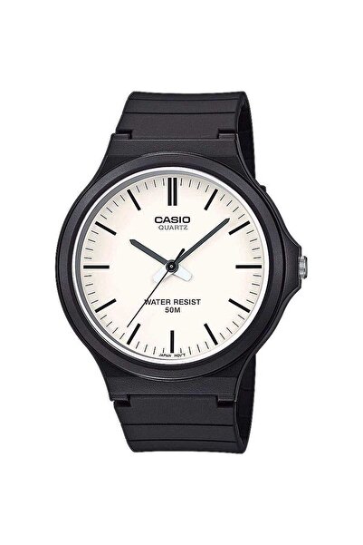 Casio Ρολόι Συλλογής με Μαύρο Λουράκι από Καουτσούκ MW-240-7EVEF