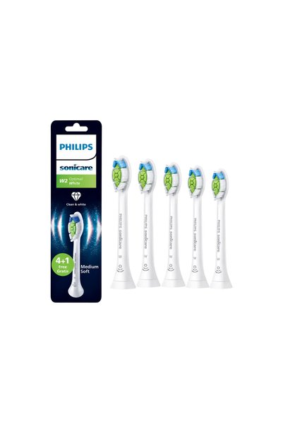 Philips Capete de periuță de înlocuire Sonicare W2 Optimal White HX6065/87, 5...