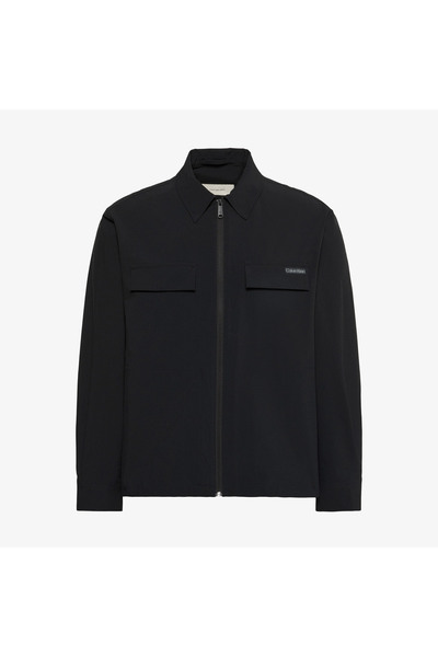 Calvin Klein Tech Nylon Blouson Erkek Siyah Ceket