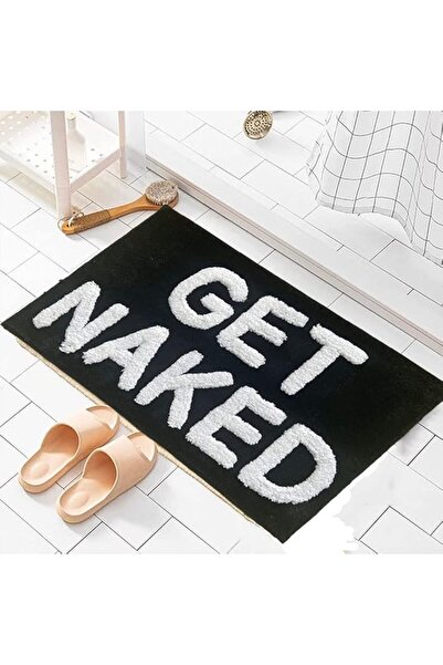 GENERAL Zeeinx Get Naked Bath Mat Cute Bathroom Rugs Non Slip Microfiber Abso...