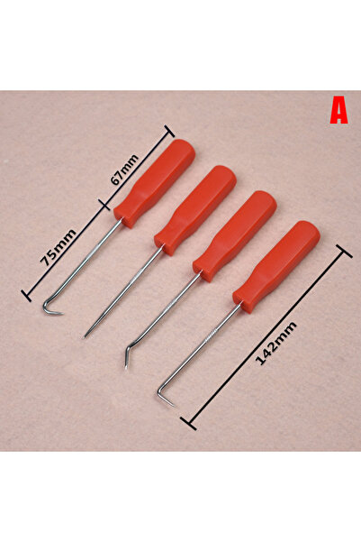 Choice A 4Pcs/Set Car Long Pick and Hook Gasket Puller Repair Tools Tools Rem...