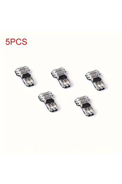 Choice 5pcs 5/10/20PCS Wire Cable Snap In T2 Connector No-solder No-peel Quic...