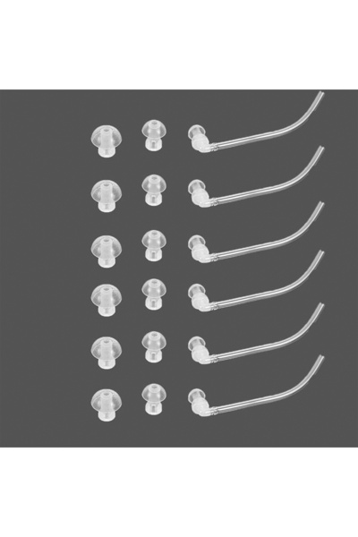 Choice 18pcs Hearing Aid Ear Tips Silicone Earplug Domes for BTE,ITE and Pock...