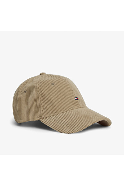 Tommy Hilfiger Flag Cord 6 Panel Erkek Bej Şapka