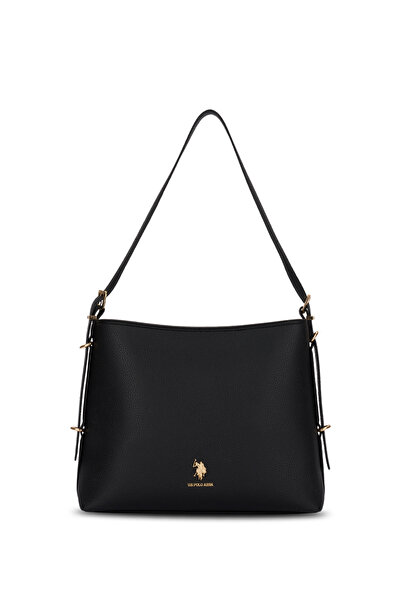 U.S. Polo Assn. Black Women's Shoulder Bag Us26542
