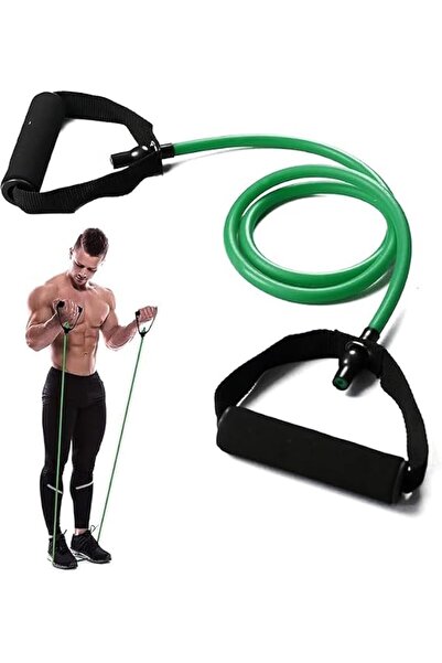 Generic 10-15LB Adjustable Yoga Tension Rope, 120cm Rubber Exercise Resistanc...