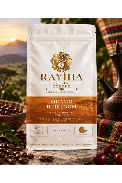 SIDAMO HEIRLOOM SINGLE ORIGIN ETİYOPYA KAHVE 250 G