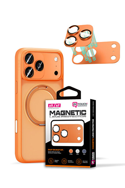 İntouch iPhone 17 Pro Magnetic Lens Protector