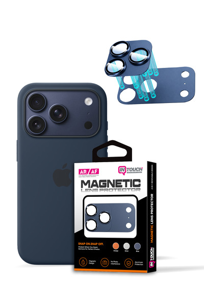 İntouch iPhone 17 Pro Max Magnetic Lens Protector