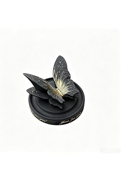 Tazweeq Dashboard Diffuser, Black Gold Butterfly Air Vent & Dashboard Diffuse...