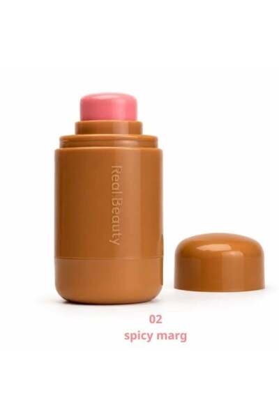 real beauty أحمر خدود كريمي ريل بيوتي RB1136 درجة 02 Spicy Marg