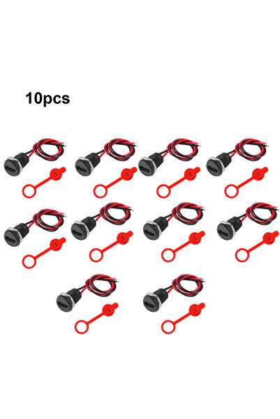 Choice 10pcs 2Pin Charging Socket Female Mount Connector Adapter USB Type-C P...