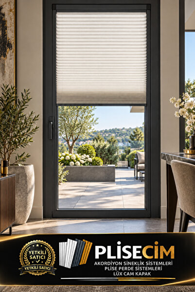 PLİSECİM Plise Perde | Cam Balkon Perdesi, PVC Pencere Perdesi, Pileli Perde,...