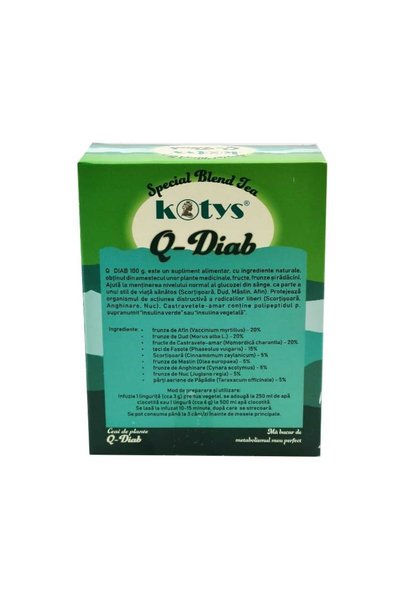 kotys Ceai de plante Q Diab 100g