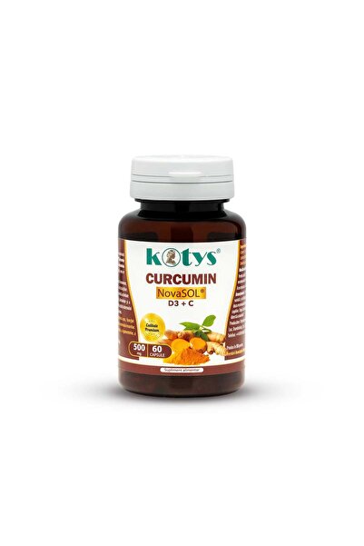 kotys Curcumin Novasol D3+C, 500mg, 60 capsule