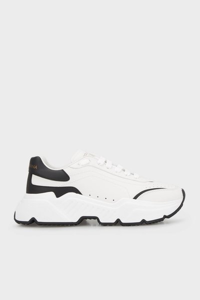 Dolce&Gabbana Dolce Gabbana Logolu Hakiki Deri Sneaker Ayakkabı Erkek AYAKKAB...