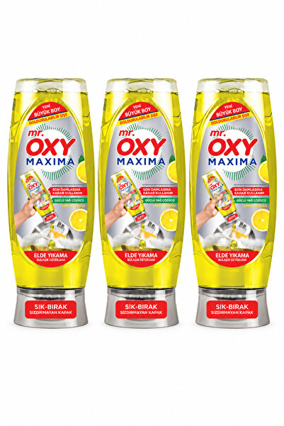 Oxy Mr Limonlu Bulaşık Detarjanı 3x650 ml