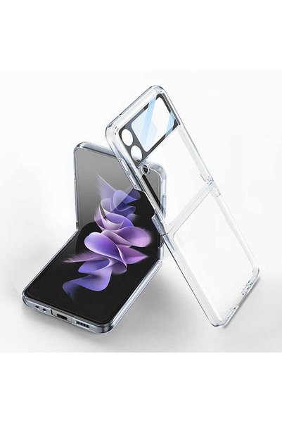 zore Galaxy Z Flip 4 Case Senk Case with Lens on the Board