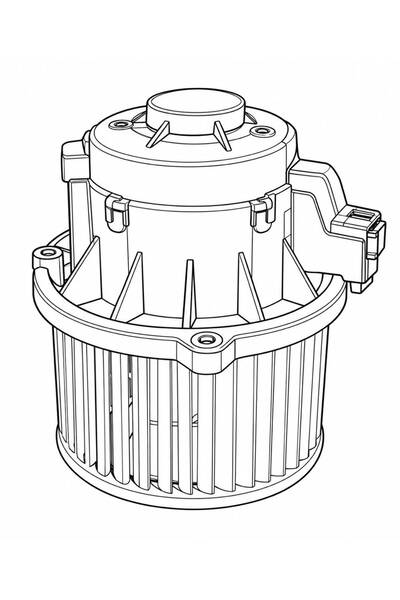 Generic Brand Jetour X70 Drum Fan
