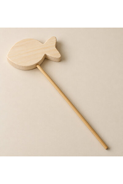 websunday Wooden Toy Paintable Magic Wand, Natural Handmade, Paintable Toy