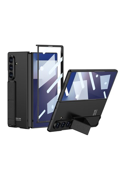 zore Galaxy Z Fold 7 Case with Stand Senk Kıpta Qstand Case