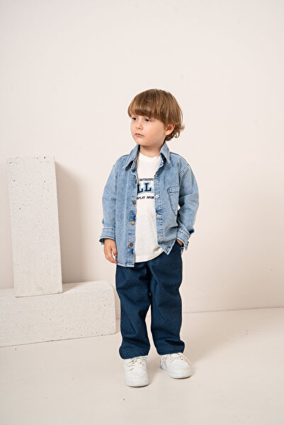 JNF kids Baby Boy & Kids Shirt T-Shirt Pants 3-Piece Set