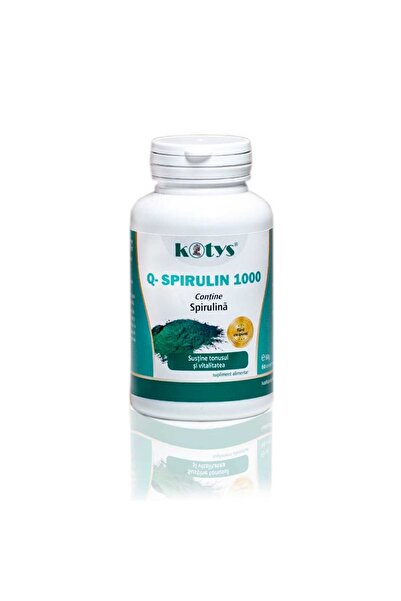 kotys Q-Spirulina, 1000mg, 60 comprimate