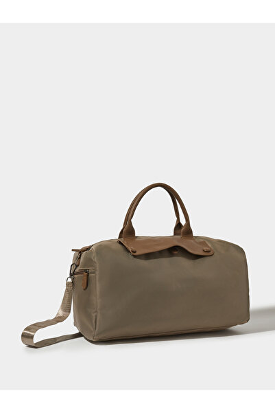 Styli Khaki Two Tone Gym Bag